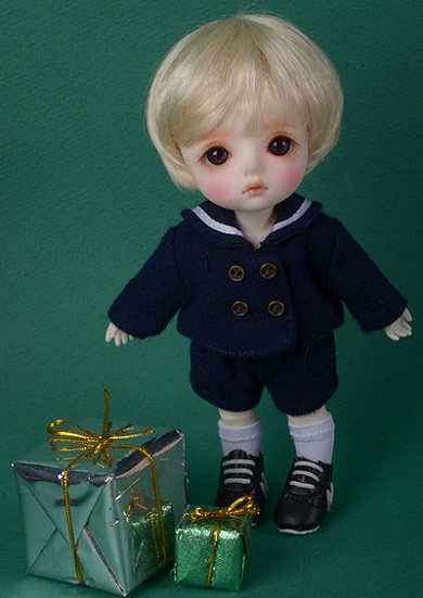 Bebe Doll - TY Kindergarten Uniform Set (Boy/Navy)
